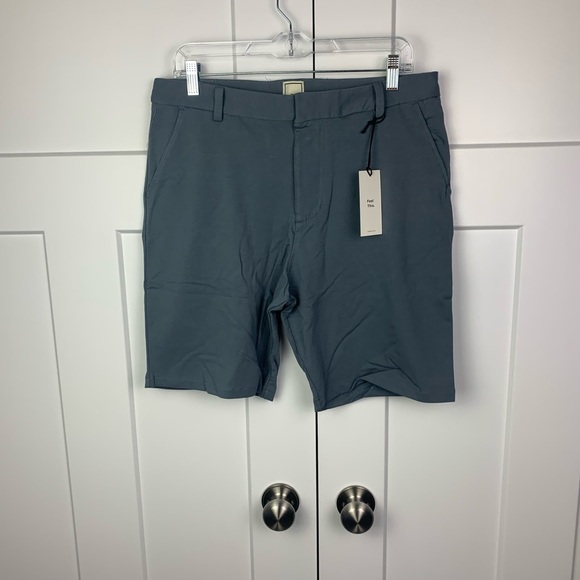 NWT Swet Tailor Men's EveryDay Chino Shorts French Gray Size 31 32 38 - Picture 2 of 6